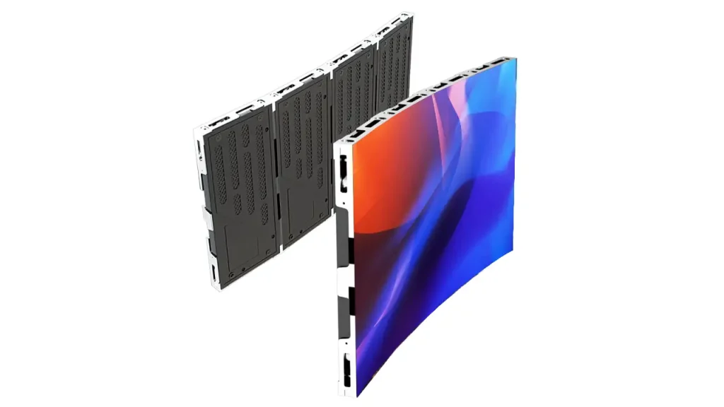 indoor fixed installation curved COB led Screen