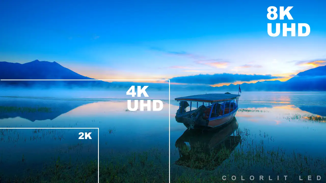 2k 4k 8k Flip Chip COB LED Screen