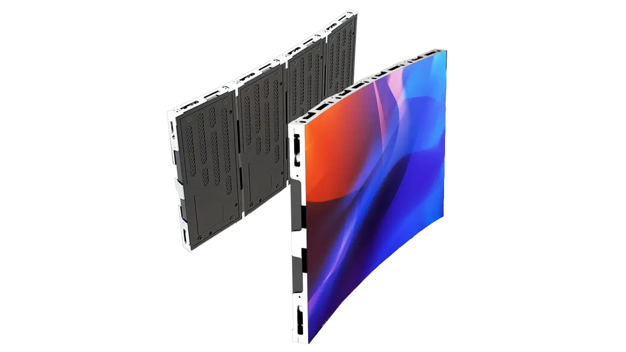 curved P0.9 P1.25 P1.5 P1.8 COB led display