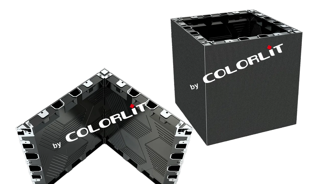 right angle splicing of indoor COB LED display 500×500mm X3 Series