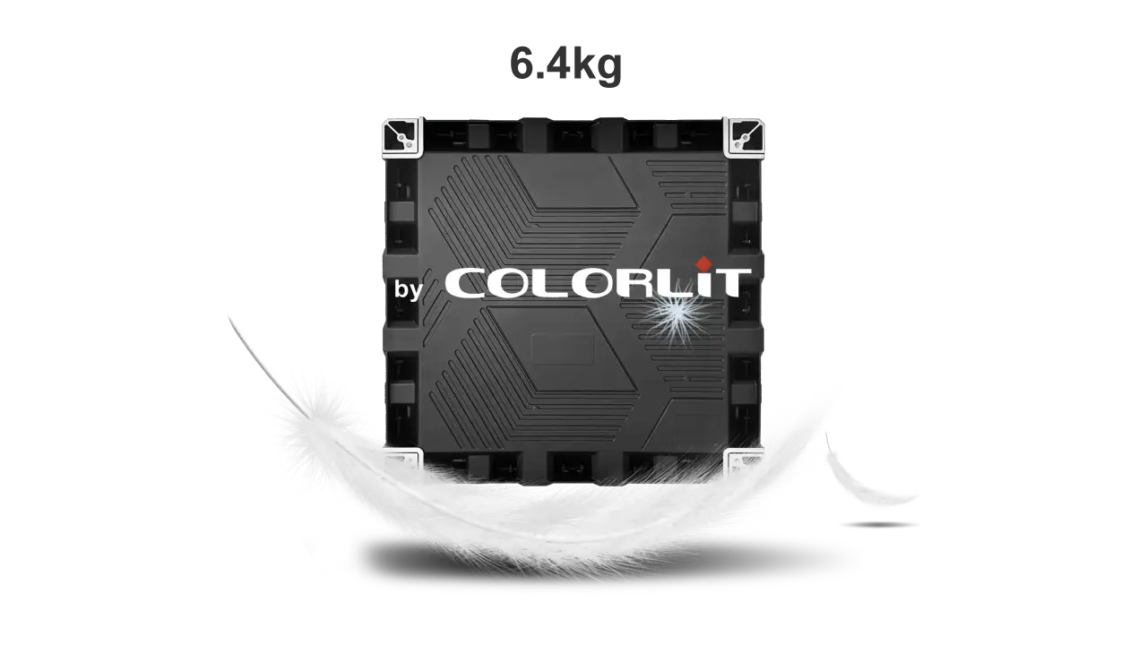 ultra lightweight of indoor COB LED display 500×500mm X3 series